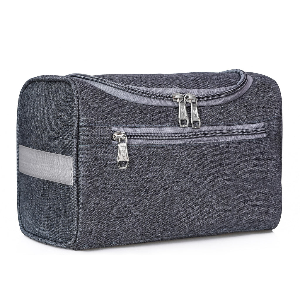 Travel Bag -Toiletry Organizer, Cosmetics Pouch for Men & Women - Premium Grey